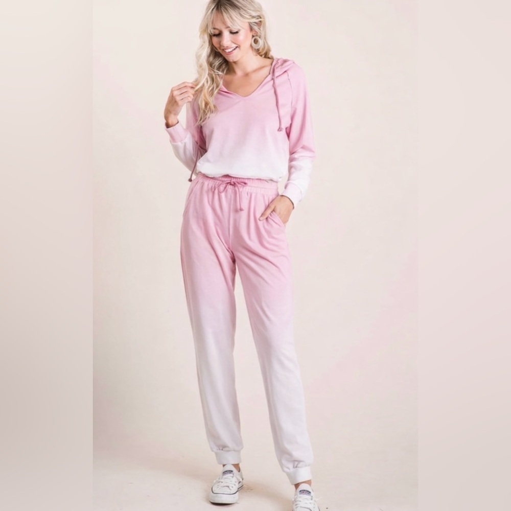 IP3640 Deep Dye Joggers (Pink Only)